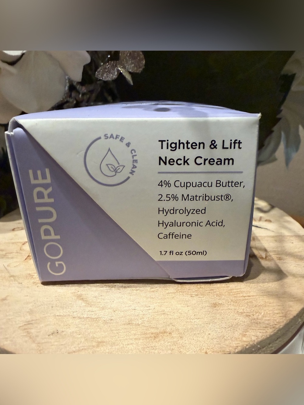 GOPURE Neck Cream 1.7 fl oz NEW SEALED